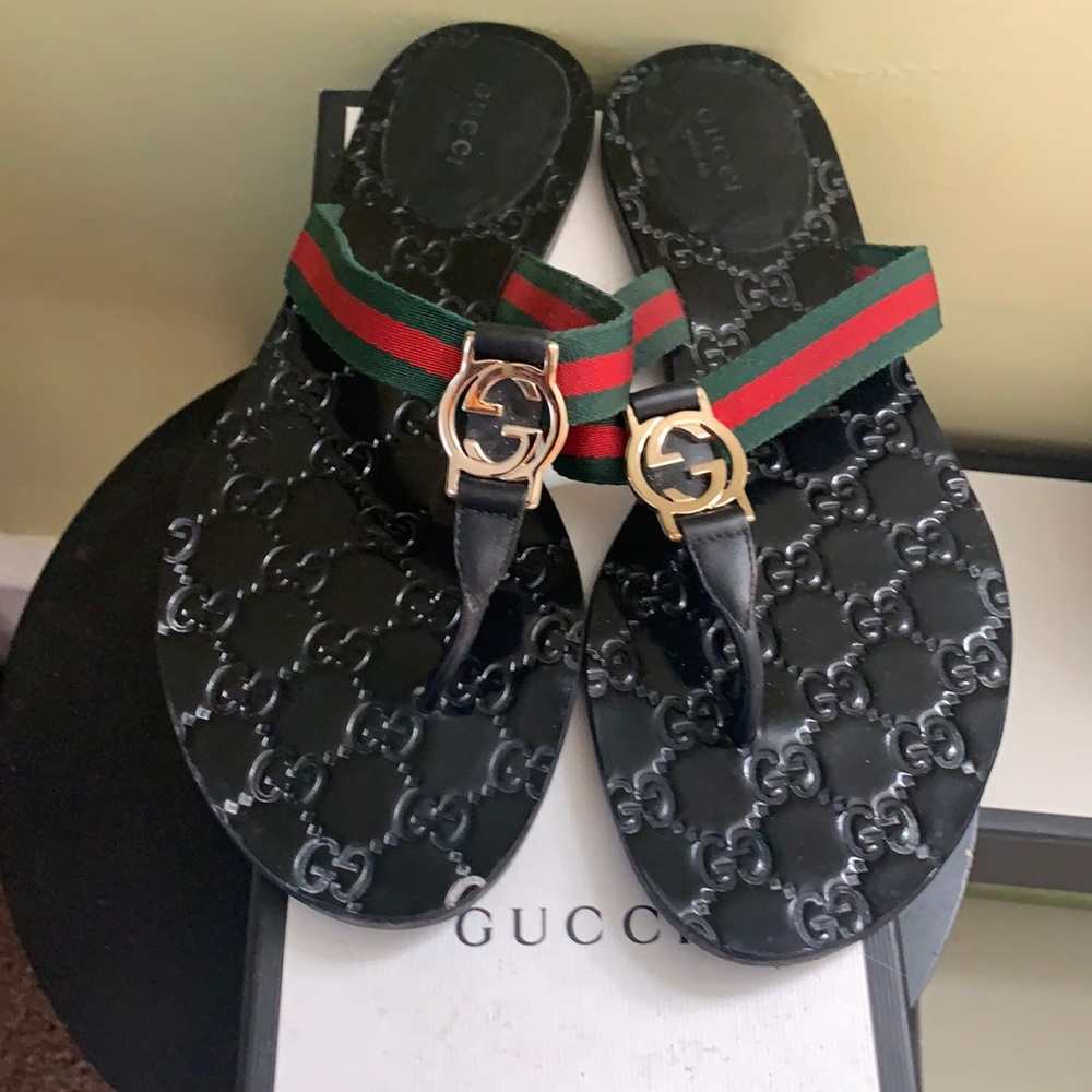 Stylish Gucci slides